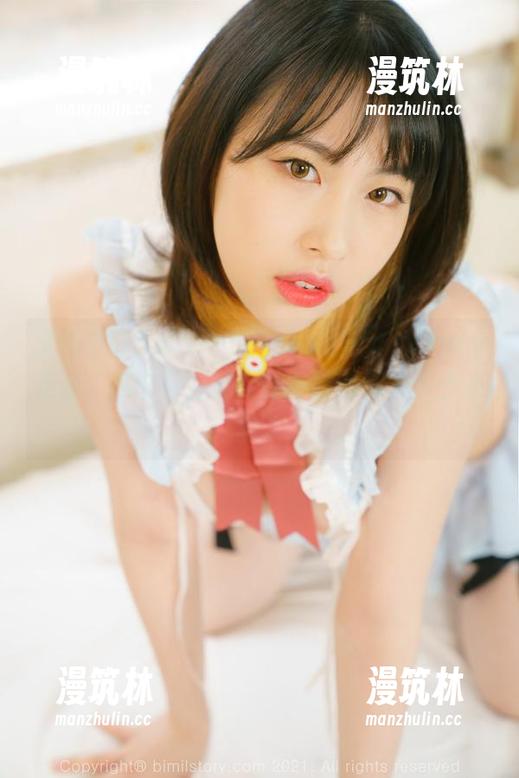 原图直击！Uhye(이유혜)的Bimilstory更新，那个可爱的女仆不知道藏了多少心思。