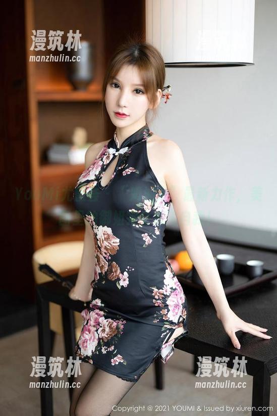 YouMi尤蜜荟 - “奶油米”最新力作，美图里的御姐完全放飞自我！