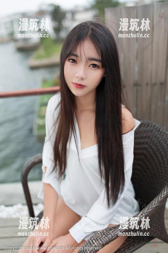 推女神 - 宛恩miyu户外精选作品，森林寂静中透出的悄悄话